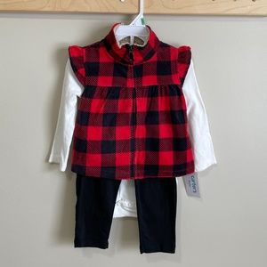 Baby Girls Carter’s Fleece Set